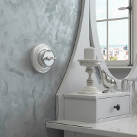 Одноклавишный переключатель WERKEL W5812054/ Vintage (серебро матовый/хром) a055916