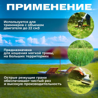 Леска 2.4 мм, 15 м, шестигранное сечение ВОЛАТ 51020-03