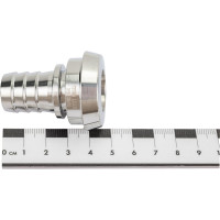 Конический штуцер TITAN LOCK 0,75in под рукав DIN 11851 DN20 нержавеющая сталь 316L TL20CONSS