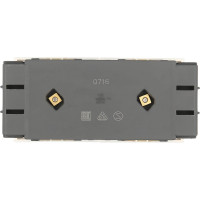 Розетка LK Studio с заземляющим контактом, двойная, под углом 45 градусов, белый, LK45 851704-1