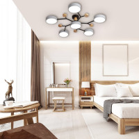 Светодиодная диммируемая люстра RITTER Scandia с ДУ 970х60мм 84Вт серая 52079 5