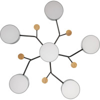 Светодиодная диммируемая люстра RITTER Scandia с ДУ 970х60мм 84Вт серая 52079 5