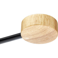 Светодиодная диммируемая люстра RITTER Scandia с ДУ 970х60мм 84Вт серая 52079 5