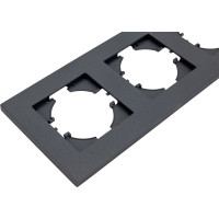 Рамка GUSI Electric City 5-местная, цвет графит C1115-010