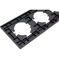 Рамка GUSI Electric City 5-местная, цвет графит C1115-010