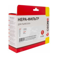 HEPA-фильтр синтетический для пылесоса OZONE H-102