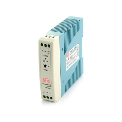 Источник питания Mean Well AC/DC MDR-20-5 15Вт Т00249980