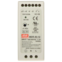 Источник питания Mean Well AC/DC MDR-40-12 Т00252355