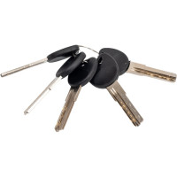 Цилиндр PALIDORE 80PC 40/40С ключ/завертка, хром блестящий 98760928