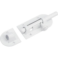 Дверной шпингалет PALIDORE SH 80 white белый 98760977