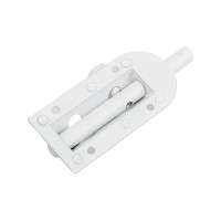 Дверной шпингалет PALIDORE SH 80 white белый 98760977