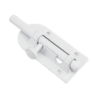 Дверной шпингалет PALIDORE SH 80 white белый 98760977