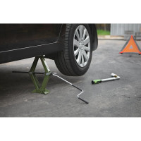 Винтовой ромбический домкрат Дело Техники 1 т, 88-380 мм 901210