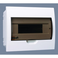 Корпус встраиваемый модульный пластиковый ЩРВ-П, 12 мод., IP41, 1113496, Dekraft 31004DEK