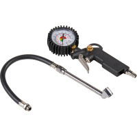 Грузовой пистолет для накачки шин с манометром Airline 12BAR ATBU004