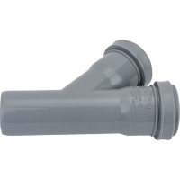 Канализационный тройник АТЛАС ПЛАСТ 45 град. DN 40 SPCT45040040