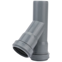 Канализационный тройник АТЛАС ПЛАСТ 45 град. DN 40 SPCT45040040