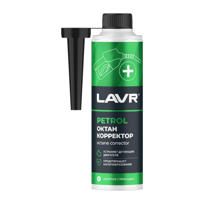 Октан корректор в бензин на 40-60 л LAVR, 310 мл Ln2111