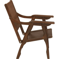 Кресло Мебелик Массив решетка, каркас орех 7761