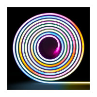 Гибкий неон MAKSILED 5В, 17.5Вт/м, 6x12мм, 96LED/м, IP33, RGB, мульти, 3 м ML-NF-6mm-RGB-Smart