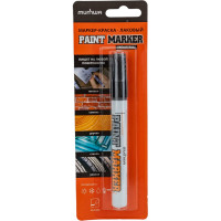 Маркер-краска MunHwa 311211 Industrial черный, 4 мм, нитро-основа, блистер IPM-01/Б Б0053443