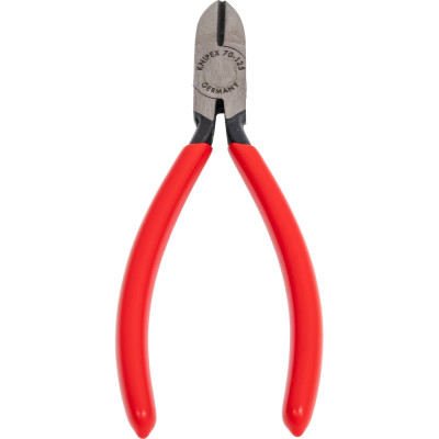 Бокорезы Knipex, 125 мм, 62 HRC, 1-к ручки, KN-7001125SB