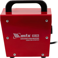 Тепловая керамическая пушка MTX SHCL-2000, квадратная, 230 В, 125 м3/ч, 1/2 кВт 96402