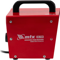 Тепловая керамическая пушка MTX SHCL-2000, квадратная, 230 В, 125 м3/ч, 1/2 кВт 96402