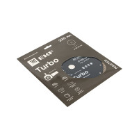 Диск алмазный Turbo Master (230x22.23 мм) EKF dd-230t