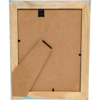 Деревянная рамка ООО Изометрика Linda 15x20 см голубая 0065-6-0015