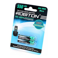Аккумулятор ROBITON 2шт. 550MHAAA-2 DECT 13903