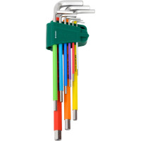 Шестигранники SATA 9 предметов цветные, пластиковый блистер S2 09103CH