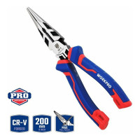 Длинногубцы WORKPRO 200 мм, 8 дюймов, CR-V WP231021