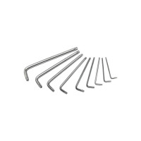 Набор Г-образных ключей WORKPRO 9шт TORX с отверстием WP222002