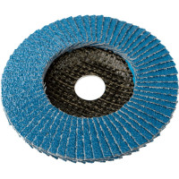 Диск лепестковый прямой по нержавеющей стали Flap 125x22 мм, Р40 Karbosan KAR-982290