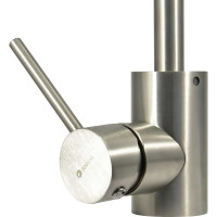 Смеситель для мойки Juguni с высоким поворотным изливом, нерж. сталь AISI304, 0402.168