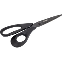 Ножницы Attache Selection Jaguar 190 мм, эргономичные ручки, покрытие Titanium black 604061