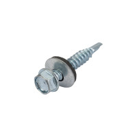 Кровельные оцинкованные шурупы INTERFIX 5,5x32, 7 кг 30025