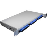 Оптический стоечный кросс Retic на 24 портов SC UPC в сборе CROSSO-24SC-U
