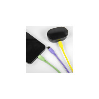 Кабель для зарядки SONNEN 3в1 USB 2.0-Micro USB/Type-C/Lightning, 1м, медь 513562