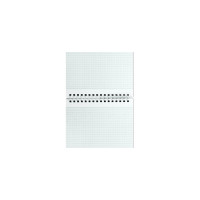 Блокнот ОФИСМАГ А5, 146x205 мм, 80 л, гребень, мелованная картонная обложка, клетка, 3 вида 123021