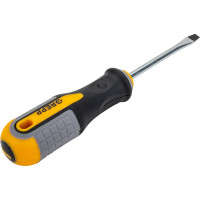 Шлицевая отвертка GREPP SL5*75мм, CrV, 3х-компонентная рукоятка 201-005