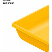 Ванночка малярная Акор, для валиков с роликами до 110 мм, 150х300 мм, 400 мл, Эксперт 301 15 027