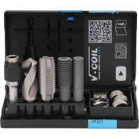 Набор для восстановления резьбы VOLKEL М12x1,75 11 предметов V-Coil Rapid V04321