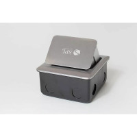 Люк на 2 поста SPL 45x45, алюминий, с металлической коробкой, IP44 300004
