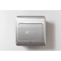 Люк на 2 поста SPL 45x45, алюминий, с металлической коробкой, IP44 300004