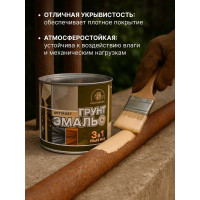 Грунт-эмаль 3 в 1 Радугамалер бежевая 1,9 кг 4640000601676