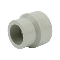 Переходная муфта ПОЛИТЭК внутр./внутр. 32/25 PPRC, серый 9000003225С