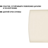 Розетка TВ простая TDM ELECTRIC слоновая кость (0-2400 Гц,  "мама") открытой установки, IP20 серия "Дача" Народная SQ1824-0026
