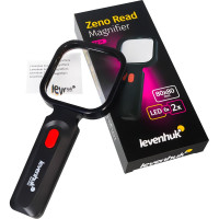 Лупа для чтения Levenhuk Zeno Read ZR10, черная 74067